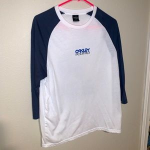 Mens oakley factory pilot baseball tee